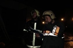 Спасатели МЧС России ликвидировали пожар в частном железнодорожном транспорте в Полысаевском ГО